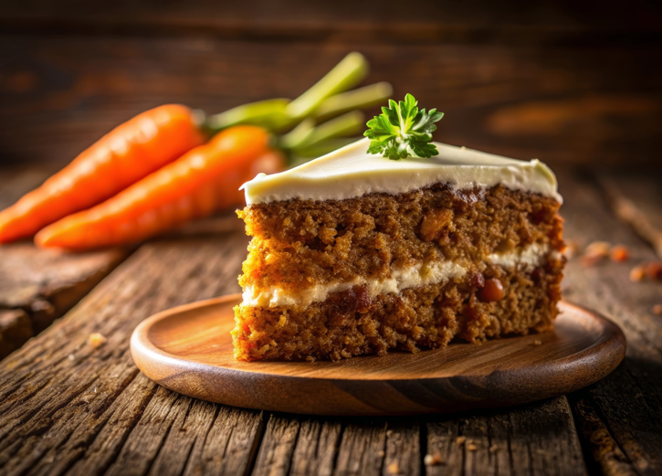 Kooshys Saltcoats  Moist Carrot Cake